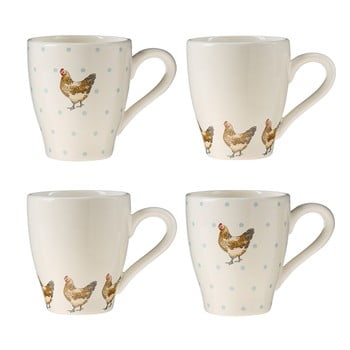 Set 4 căni premier housewares mrs henderson, 300 ml