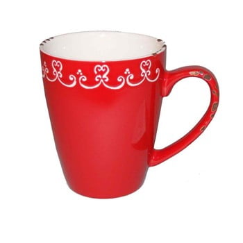 Cană antic line red