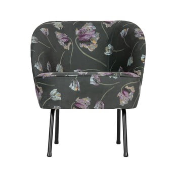 Fotoliu bepurehome vogue, gri închis