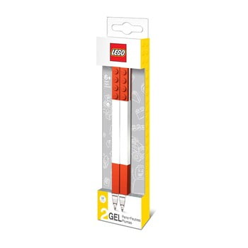 Set 2 pixuri cu gel lego®, roșu