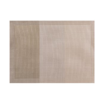 Șervet decorativ tiseco home studio jacquard, 45 x 33 cm, maro gri