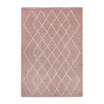 Covor mint rugs allure, 160 x 230 cm, roz - crem