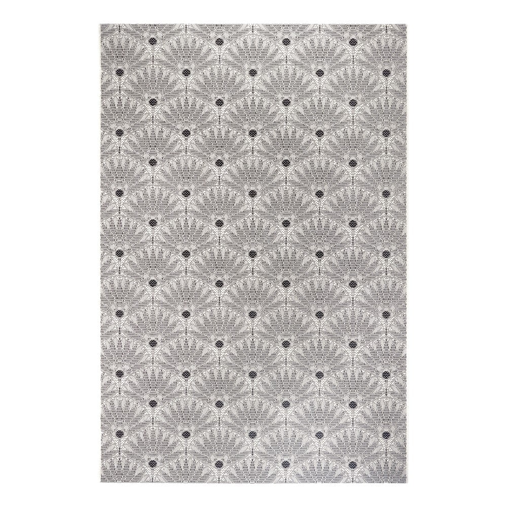 Černo-šedý venkovní koberec Ragami Amsterdam, 160 x 230 cm