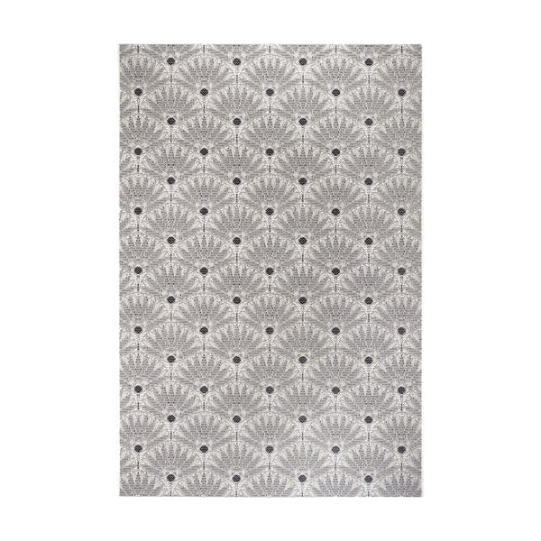 Černo-šedý venkovní koberec Ragami Amsterdam, 200 x 290 cm