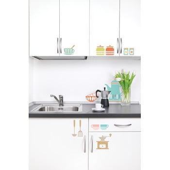 Set autocolante kitchenware wall
