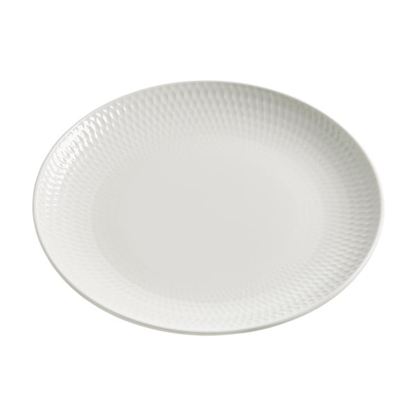 Bílý porcelánový dezertní talíř Maxwell & Williams Diamonds, ø 18 cm 