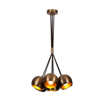 Lustră opviq lights sivani, bronz