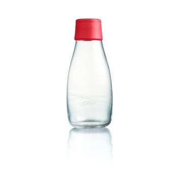 Sticlă cu garanție pe viață ReTap, 300 ml, roșu