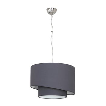 Lustră Evergreen Lights Shade Pendant, gri închis