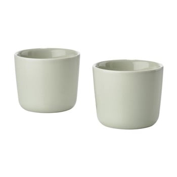 Set 2 căni termice din ceramică zone singles, bej