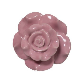 Mâner decorativ din ceramică antic line belarosa, roz