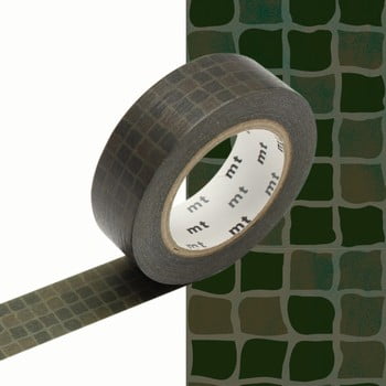 Bandă decorativă Washi MT Masking Tape Laurence, rolă 10 m