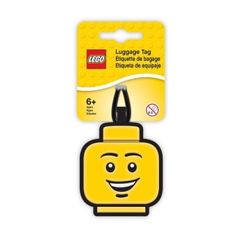 Etichetă pentru bagaje lego® iconic boy