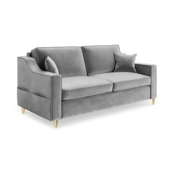 Canapea cu 2 locuri Mazzini Sofas Marigold, gri