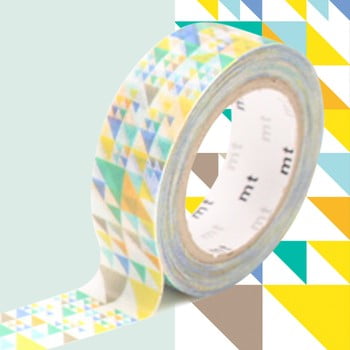 Bandă decorativă washi mt masking tape vivienne, rolă 10 m
